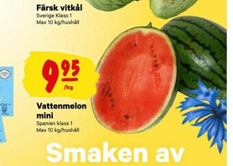 City Gross Vattenmelon mini erbjuda