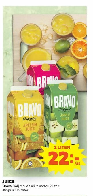 Coop Daglivs Juice erbjuda