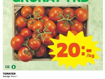 Coop Daglivs Tomater erbjuda