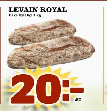 Din Mat Levain royal erbjuda
