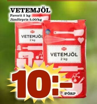 Din Mat Vetemjöl erbjuda