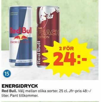 Coop Daglivs Energidryck erbjuda