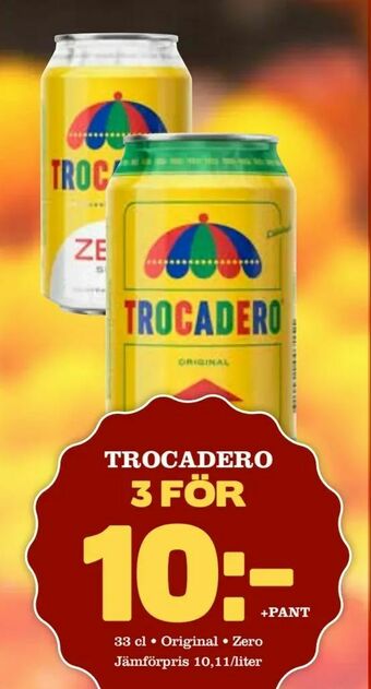 Din Mat Trocadero erbjuda