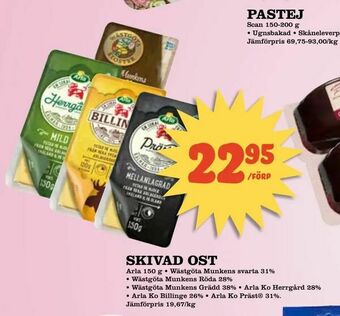 Din Mat Skivad ost erbjuda