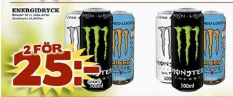 Din Mat Energidryck erbjuda