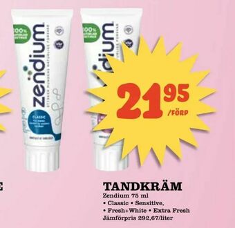 Din Mat Tandkräm erbjuda