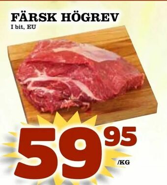Din Mat Färsk högrev erbjuda