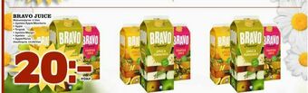 Din Mat Bravo juice erbjuda