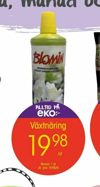 EKO Växtnäring erbjuda