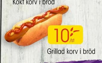 EKO Grillad korv i bröd erbjuda