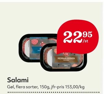 Hemköp Salami erbjuda