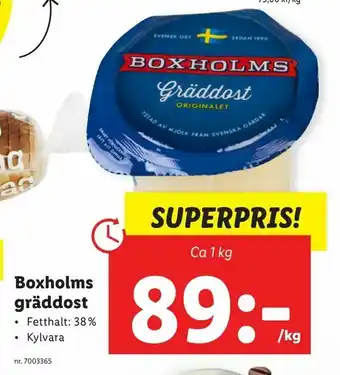 Boxholms gräddost