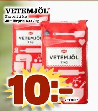 Vetemjöl