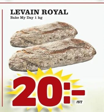 Matdax Levain royal erbjuda