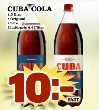 Matdax Cuba cola erbjuda