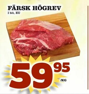 Matvärlden Tensta Färsk högrev erbjuda
