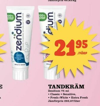 Matvärlden Tensta Tandkräm erbjuda