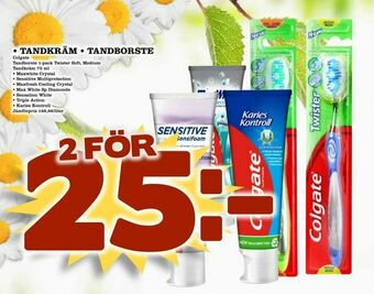 Matvärlden Tensta Tandkräm • tandborste erbjuda