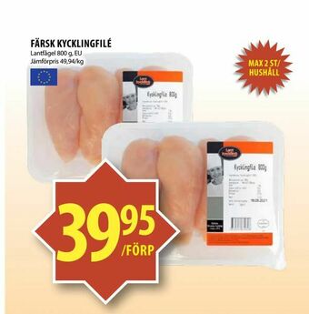 Matvärlden Tensta Färsk kycklingfilé erbjuda
