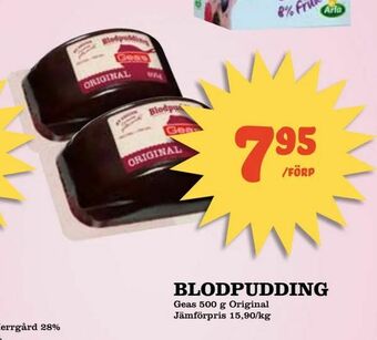 Matvärlden Tensta Blodpudding erbjuda