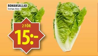 Matvärlden Tensta Romansallad erbjuda