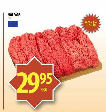 Matvärlden Tensta Nötfärs erbjuda