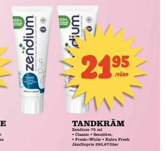 Nelins Tandkräm erbjuda