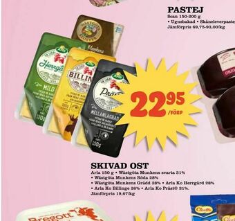 Nelins Skivad ost erbjuda