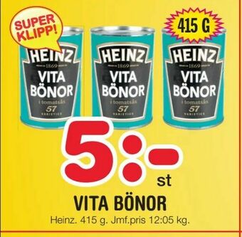 Nya Pulsen Vita bönor erbjuda