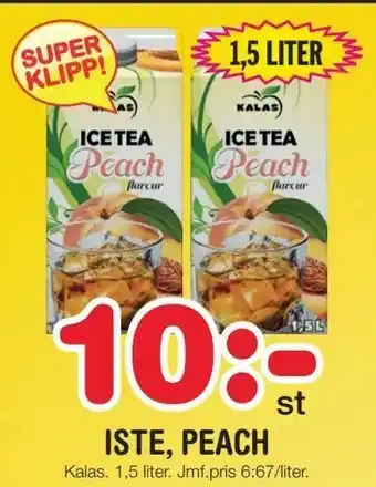 Nya Pulsen Iste, peach erbjuda