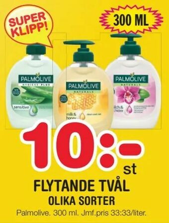 Nya Pulsen Flytande tvål erbjuda