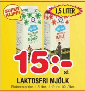 Nya Pulsen Laktosfri mjölk erbjuda