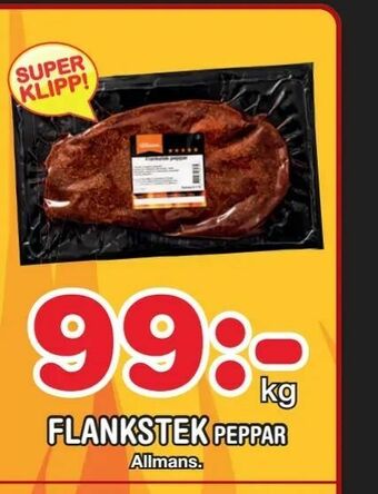 Nya Pulsen Flankstek erbjuda
