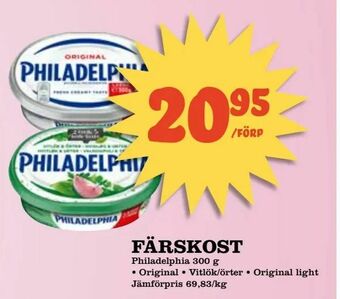 Nya Pulsen Färskost erbjuda