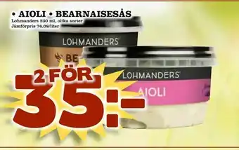 Aioli • bearnaisesås