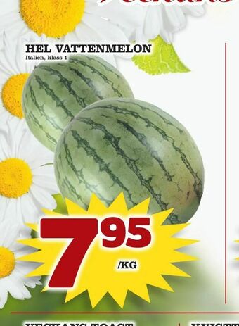 Nya Pulsen Hel vattenmelon erbjuda