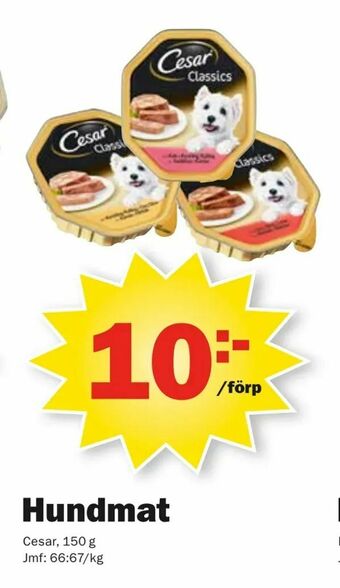 Pekås Hundmat erbjuda