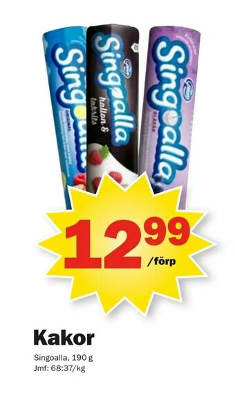 Pekås Kakor erbjuda