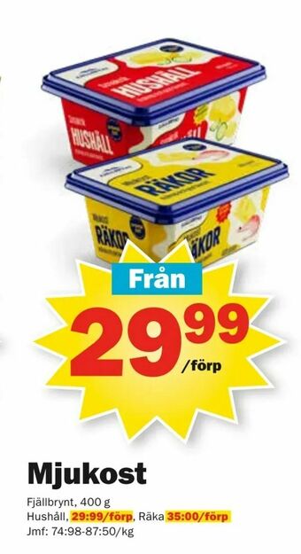 Pekås Mjukost erbjuda