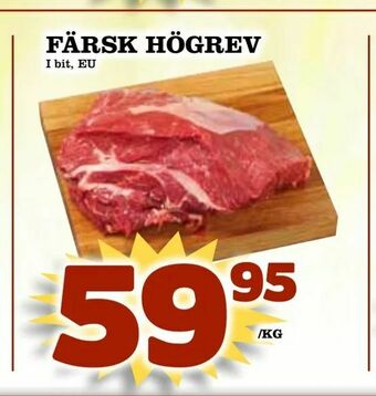 Prisma Mat Färsk högrev erbjuda