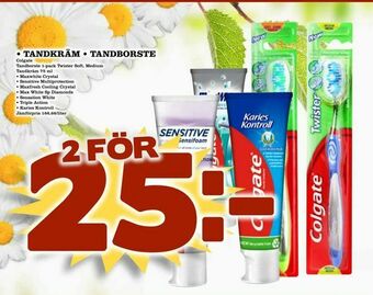 Supergrossen Tandkräm • tandborste erbjuda