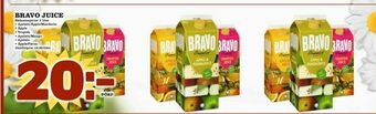 Supergrossen Bravo juice erbjuda