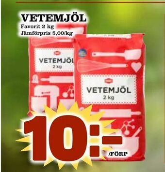 Supergrossen Vetemjöl erbjuda