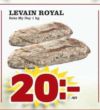 Supergrossen Levain royal erbjuda