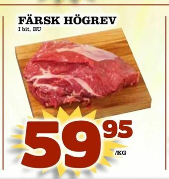 Supergrossen Färsk högrev erbjuda