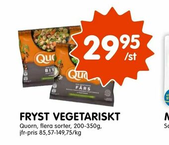 Tempo Fryst vegetariskt erbjuda