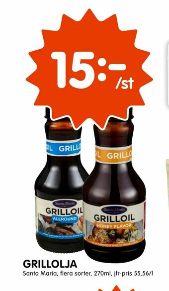 Tempo Grillolja erbjuda