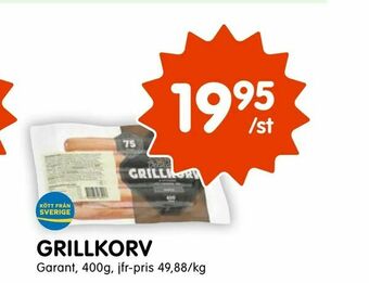 Tempo Grillkorv erbjuda