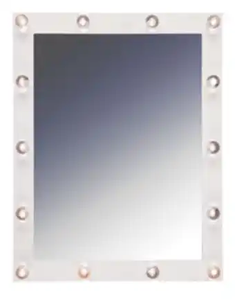 Clas Ohlson Spegel med dekorativ led-belysning northlight erbjuda