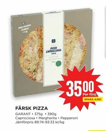 Willys Färsk pizza erbjuda